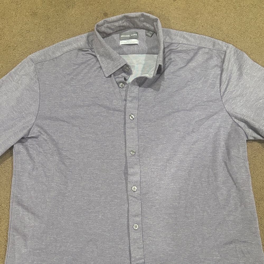 Michael Kors Casual Button Down Shirt in Gray